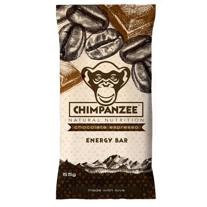 Chimpanzee Energy Bar Chocolate Espresso Riegel