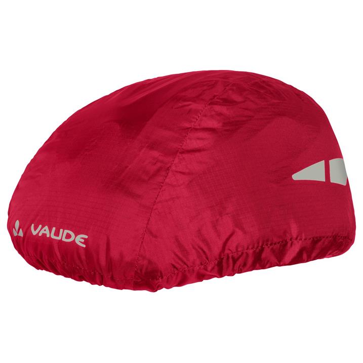 Vaude Helmet Raincover - red