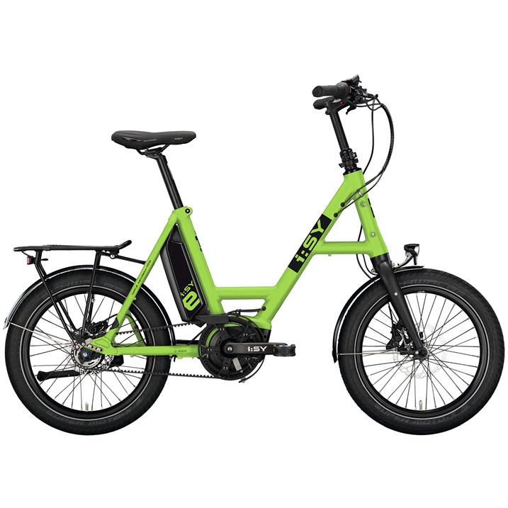 i:SY DrivE E5 ZR Kompakt E-Bike mit Zahnriemen lightgreen